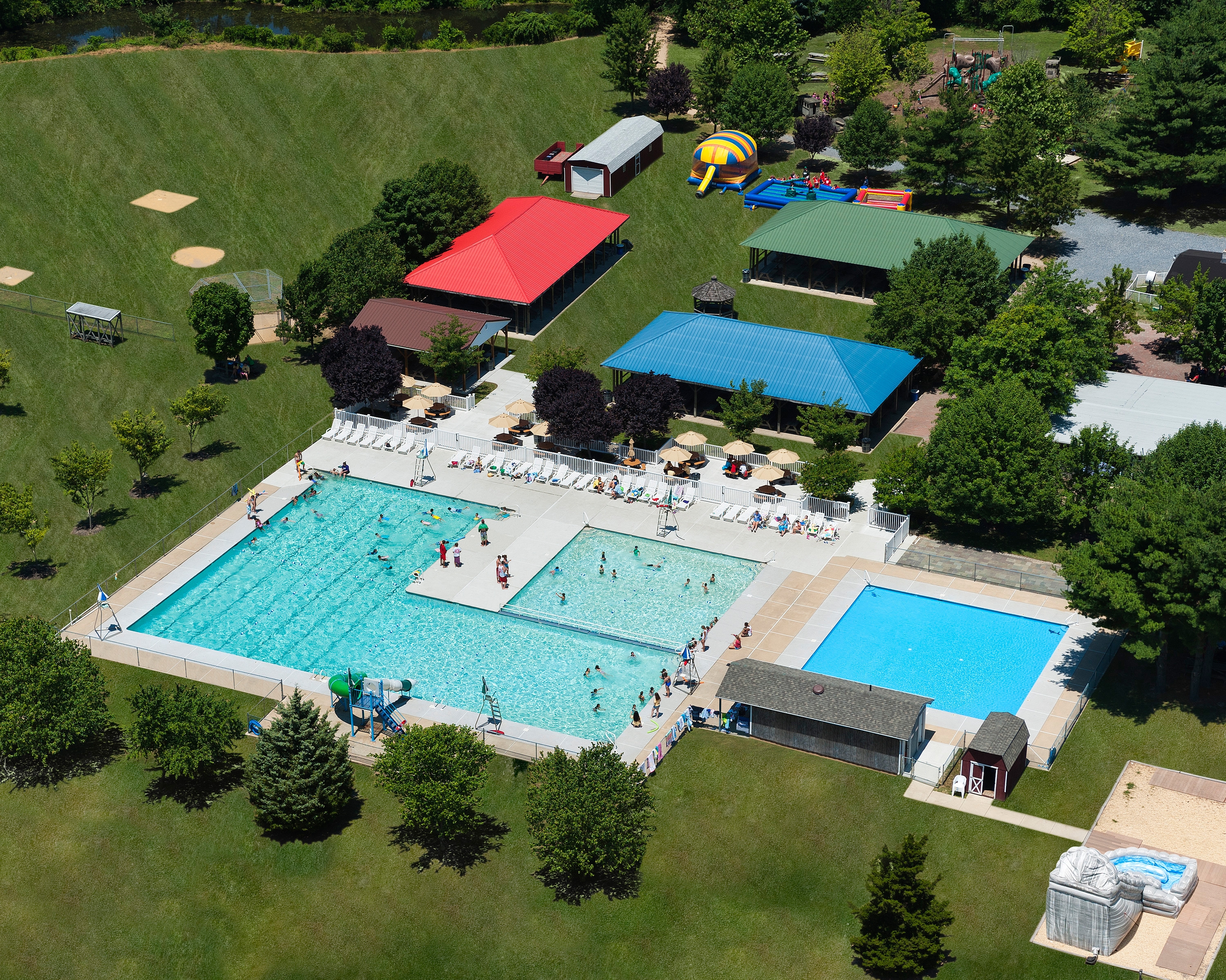 2012 Pool Aerial Photo